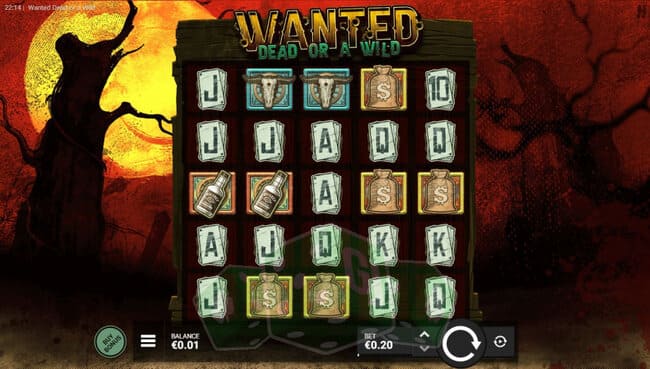 Wanted Dead or A Wild в казино Vavada